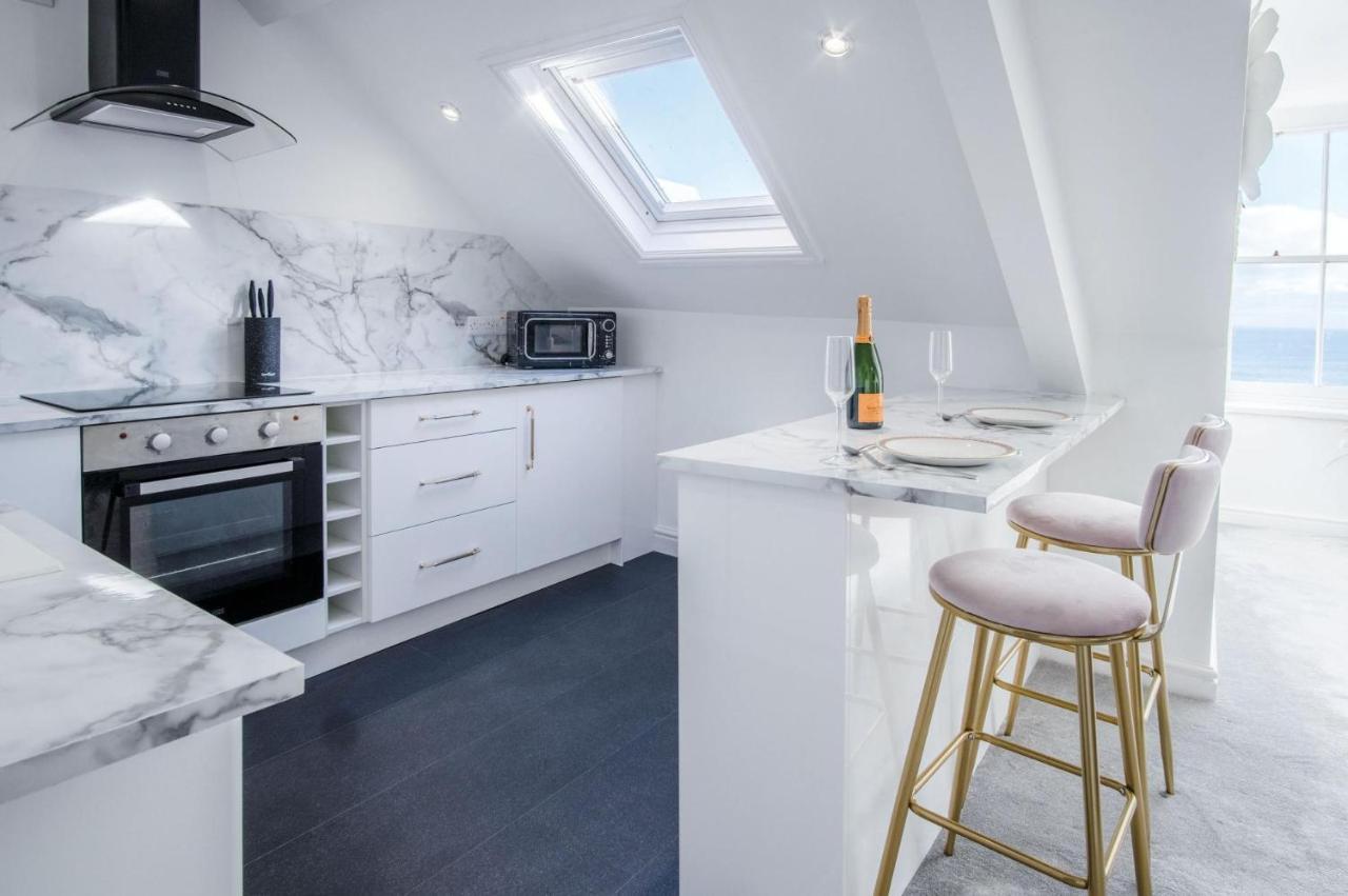 The Penthouse - Luxury 1 Bed - Panorama - Tenby Extérieur photo